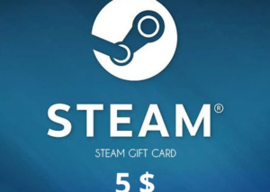 Steam Wallet Gift Card 5 USD
