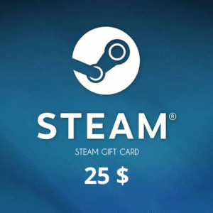 Cartes Cadeaux Steam 25 $